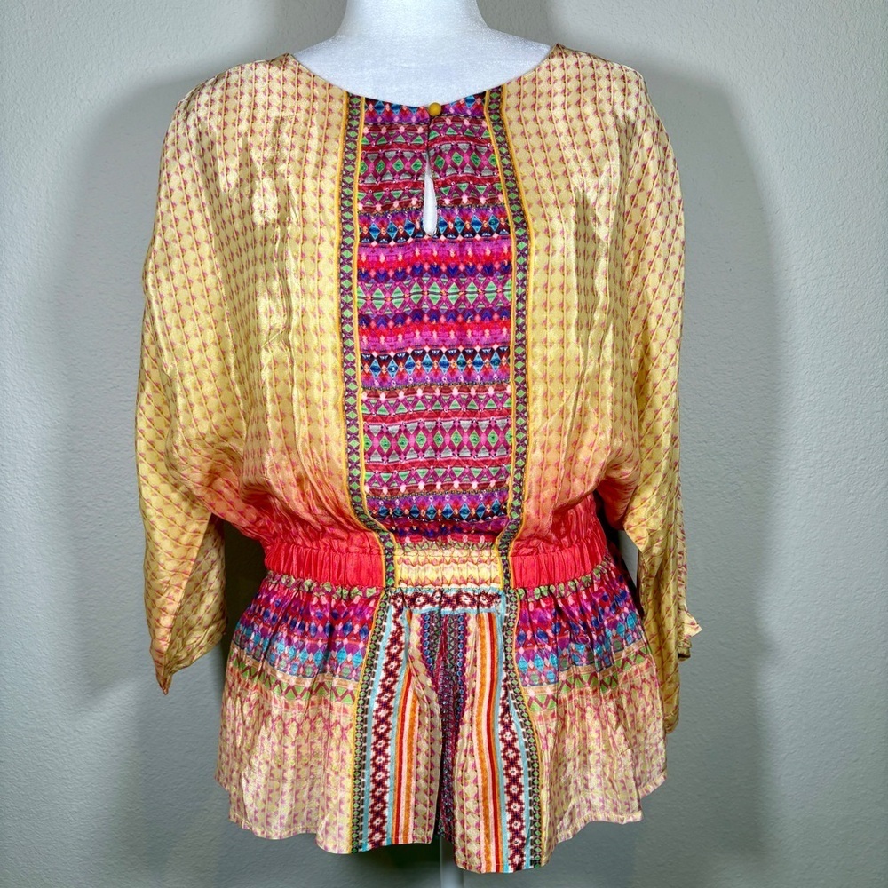 Tanvi Kedia Peplum Blouse Size Large